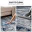 Tapis gris / bleu / blanc Willington-447555000