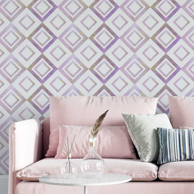 Dashara Peel & Stick Geometric Roll
