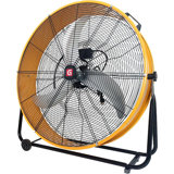 Industrial High Velocity Drum Fan, 11756 CFM High Velocity Floor Fan With 3-Speed Control, 360° Tilt Portable Air Circulator