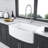 30'' L Single Bowl Ceramic Kitchen Sink