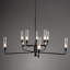 10 - Light Candle Style Sphere Chandelier
