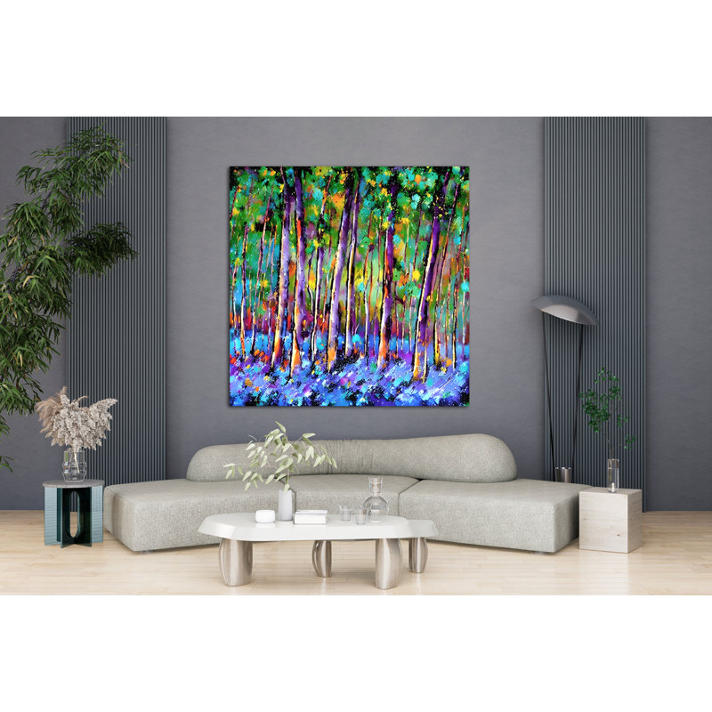 Thick Forest, 30" H x 30" W