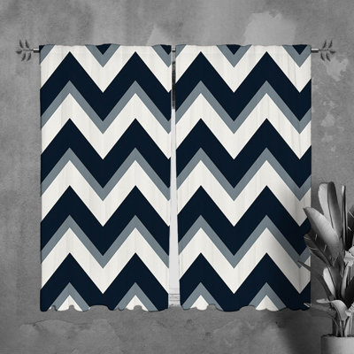 Paire de rideaux obscurcissant en polyester Namine