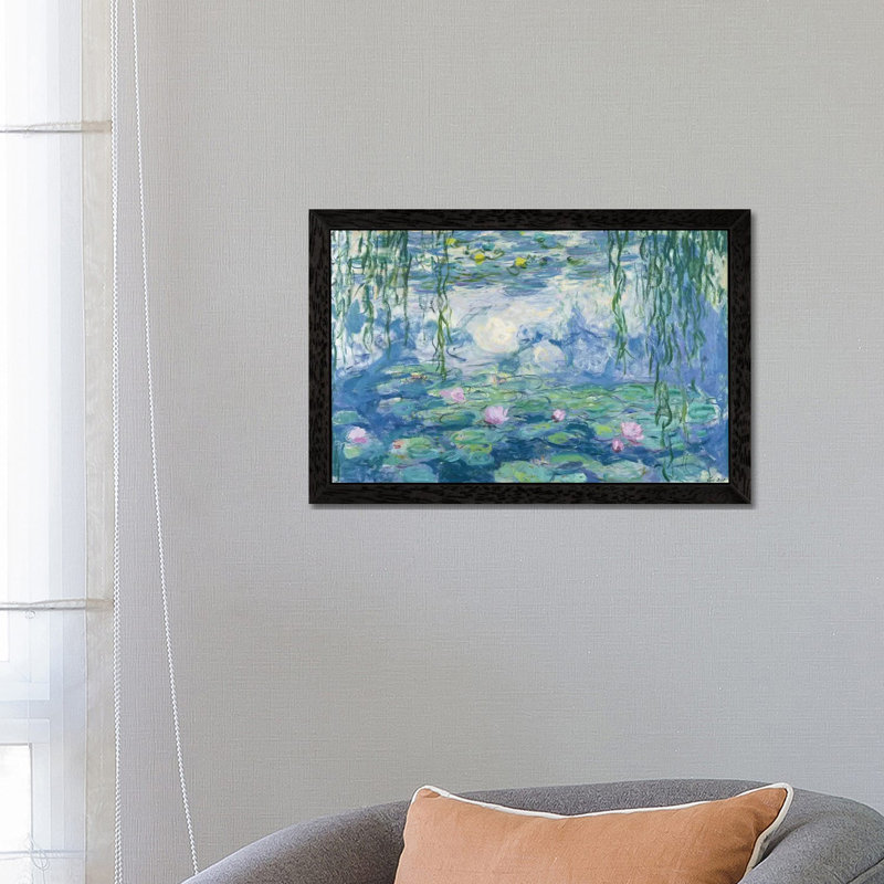 Print on Canvas, 66.04 cm H x 101.6 cm W x 4.445 cm D, Black Floater Framed