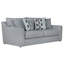Canapé rembourré Brytanni de 89 po avec sièges confortables et 4 coussins décoratifs inclus-70053067