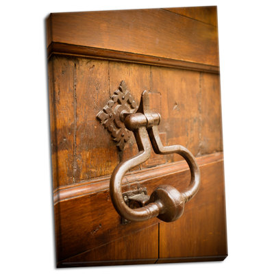 " French Door Knocker II " by Erin Berzel