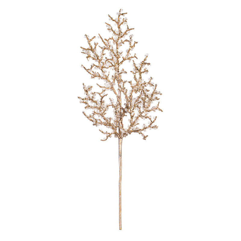 Vickerman 22" Artificial White Ice Spray 3/Bag., Cream
