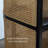 Rattan Solid Wood High Bookcase