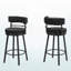 Ensemble de 2 tabourets pivotants Mona