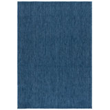 Emestina Performance Performance Solid Color Rug
