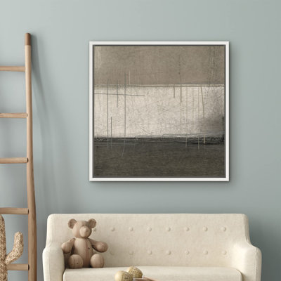 Color Blocks " Brown & Tan Scratched Grunge Color Blocks Abstract Shapes Minimalism Chic Multicolor "