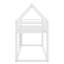 House Bunk Bed With Built-In Ladder-623289857