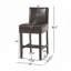 Tabourets de bar, structure en bois-1034233236