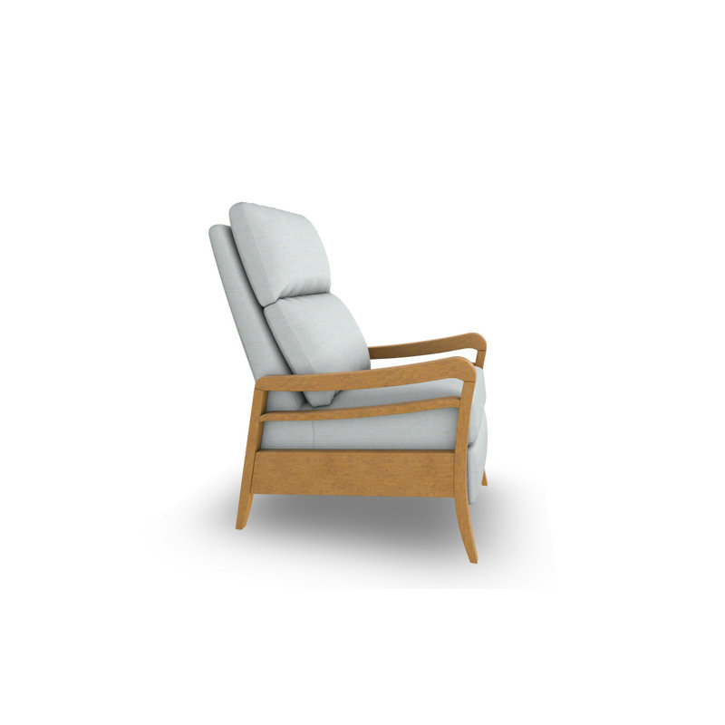 Fauteuil inclinable moderne, Oxford, Bouleau couleur miel