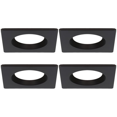 Garniture encastrée rectangulaire 4 po