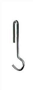 Handcrafted 4.5" Angled Pot Hooks 6 Pack, Stainless Steel
