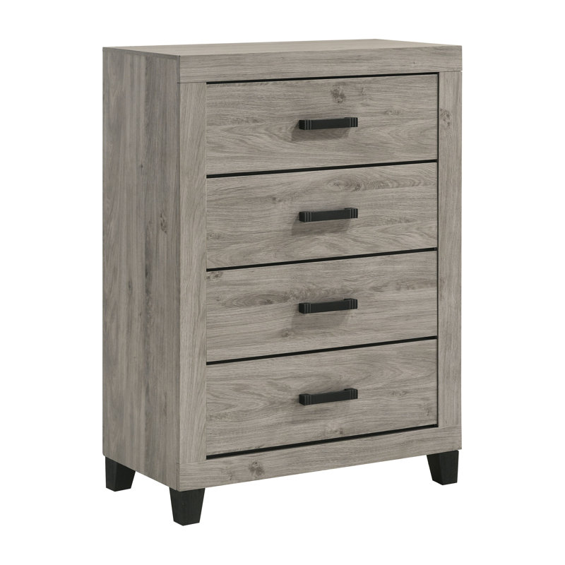 Chest, Light Gray Finish