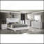 Miroir de style moderne en bois blanc
