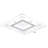 Laurain Acrylic LED Flush Mount