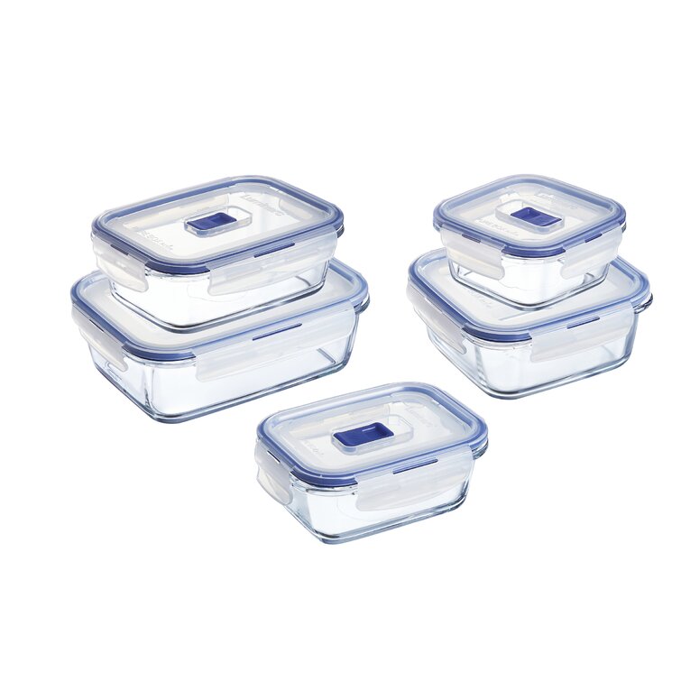 Luminarc Easy Box Oven Safe Glass Food Storage Container Airtight