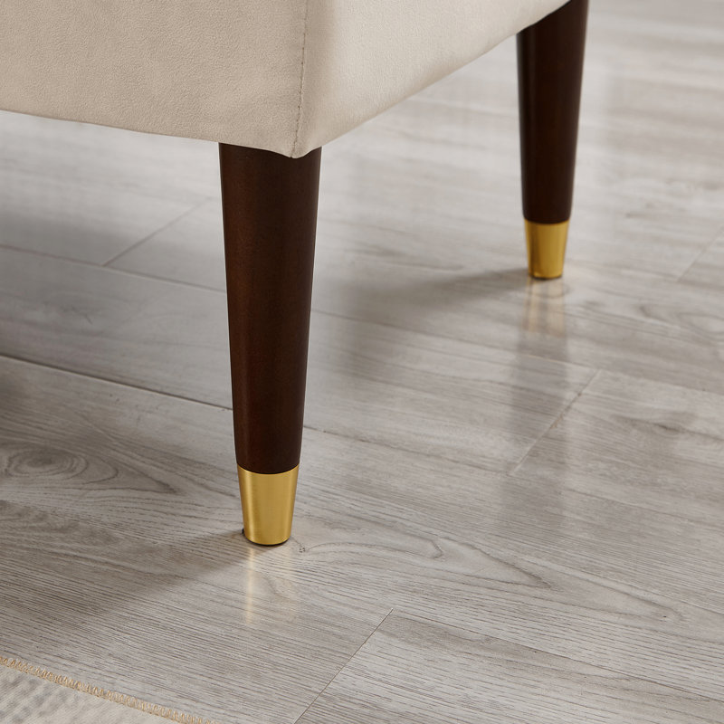 Revêtement en velours de chaise longue Modern (beige), Beige