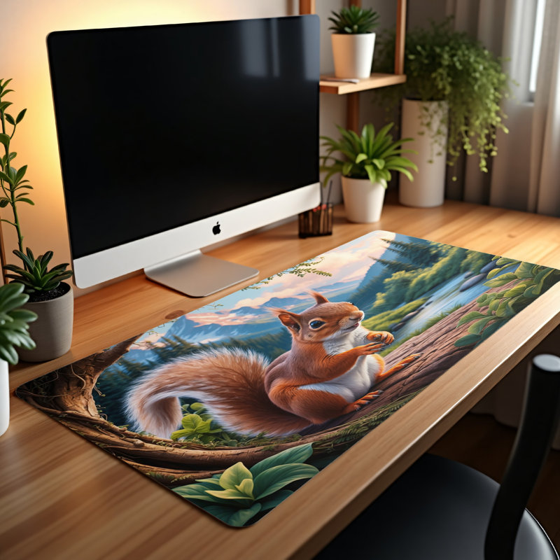 Polyester Desk Pad, 23.6x13.8
