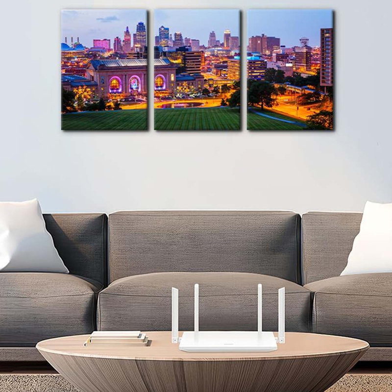 3 Piece Wrapped Canvas Print