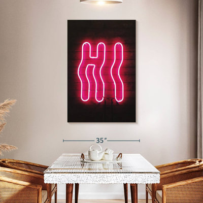 Hi Hi Neon Sign