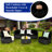 5 - Person Patio Conversation Set with Cushions-401362953