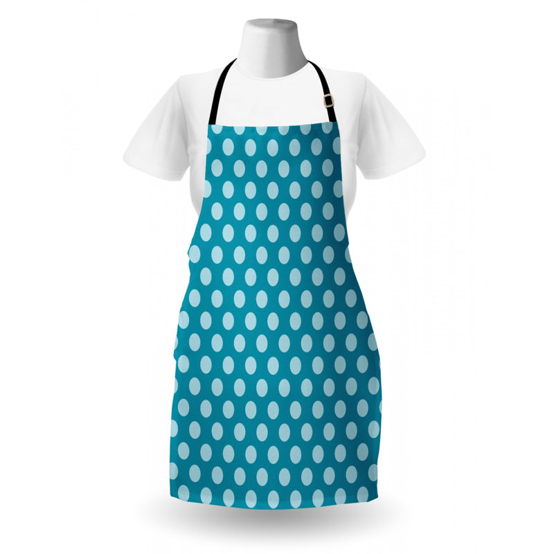 Polka Dots Bib Apron