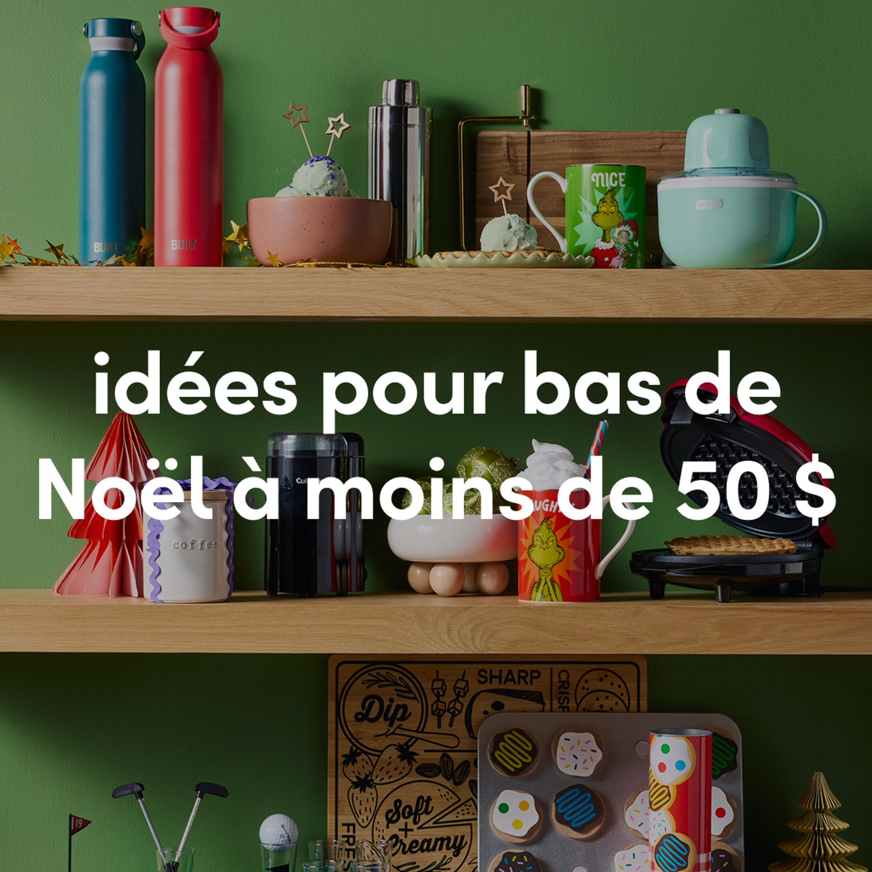 cadeaux a moins de 50 $