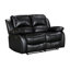 Shewmaker Faux Leather Reclining Sofa-1149530116-1098630449