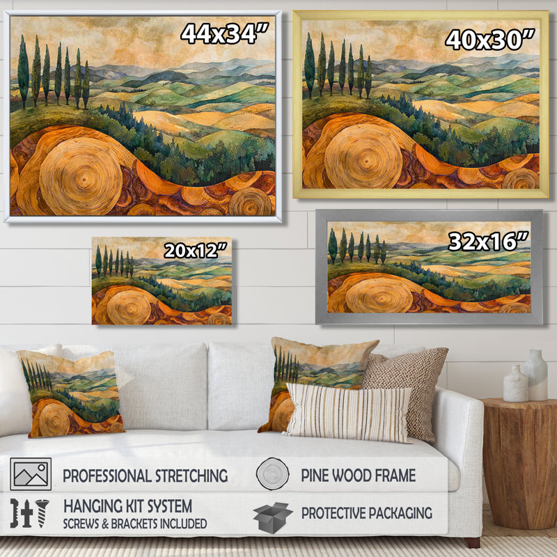 Crumrine - art mural vignoble, Reproduction d'une seule photo avec cadre, Noir, H 12 po x l 20 po