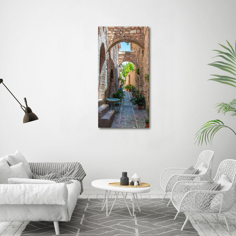 Italian Streets - Wrapped Canvas Print