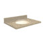 Dessus de salle de bain simple 25 po meuble-lavabo-19334306-19334303-19334323