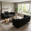 Ensemble de canapé en velours capitonné 2 pièces, canapé Chesterfield de 82 po pour le salon-386838636
