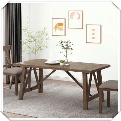 Table de salle à manger Robuste, durable, élégante, pratique, polyvalente, fonctionnelle et compacte