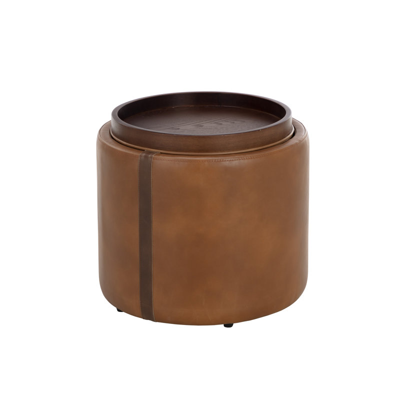 Borelli Round Ottoman