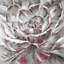 Fleur grise et rose - imprimé floral mat pour la décoration intérieure-917778605