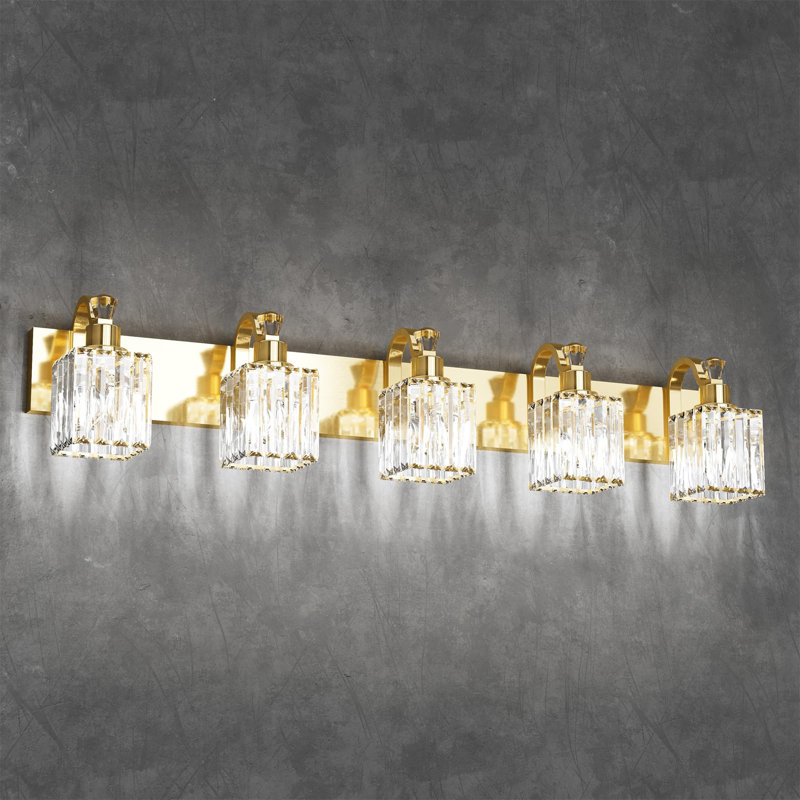 Luminaires de salle de bain en cristal, 5