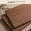 Étagère de rangement 86,61 po en bois massif brun de style chinois
