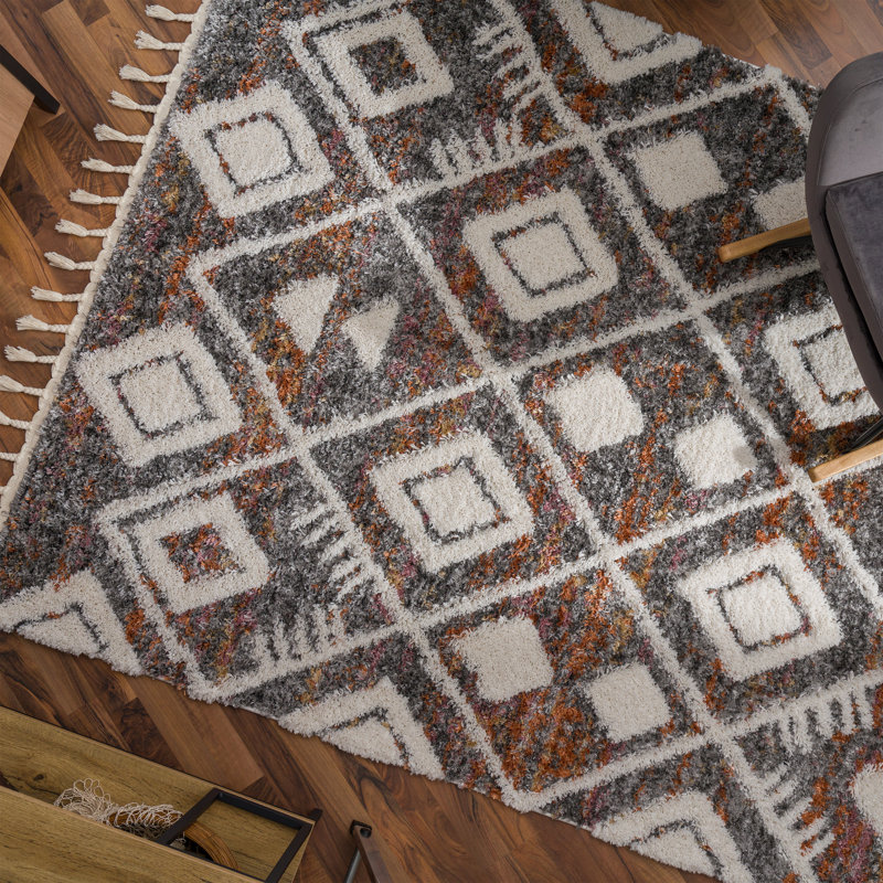 Lockaby Geometric Area Rug, Rectangle 160 x 220cm