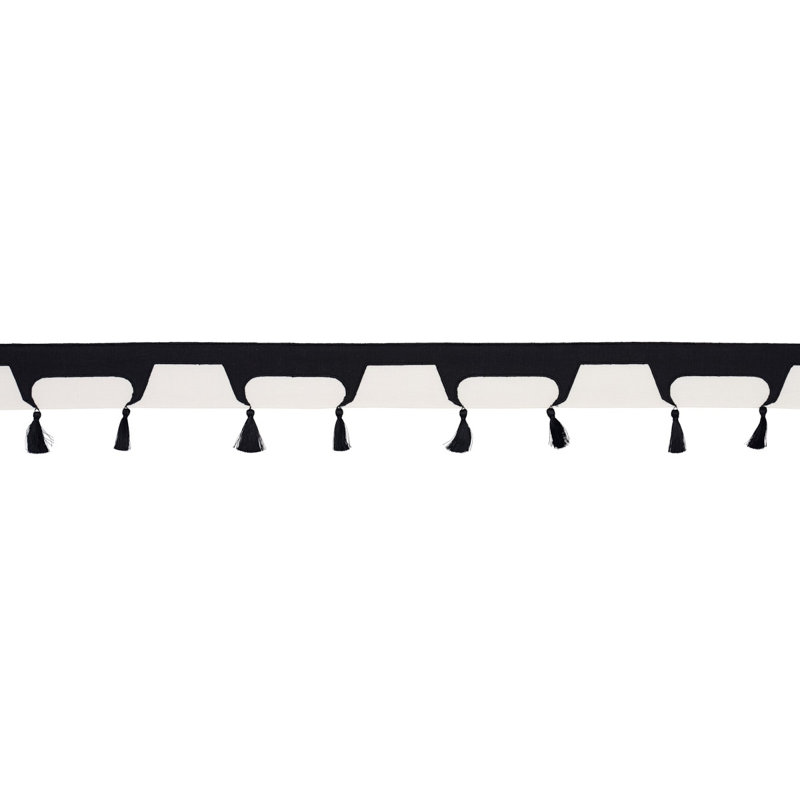 Schumacher x David Kaihoi Pagoda Trim, Black