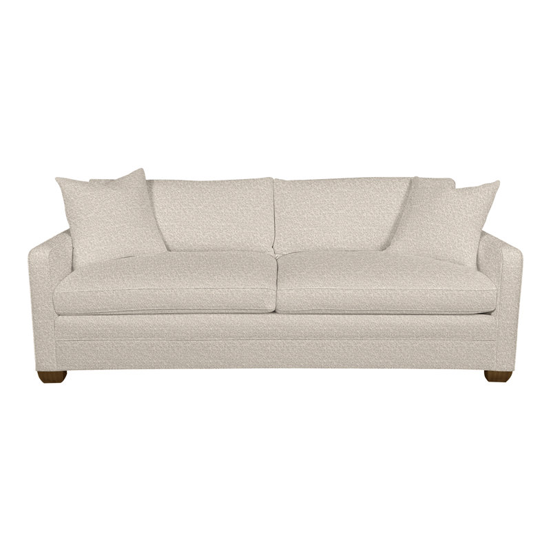 Stanton Upholstered 87.5 " Sofa, Nadia Steam, No, Havana