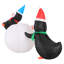 Fauteuil gonflable 6 pi. Blue Penguins