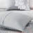 Grey/peach Printed Cotton Quilt 6 Piece, Full/queen, Reversible Softness, Floral Design, 3 Decorative Pillows Included Piece , Grey/peach, Cotton, Warmth, Stylish Pillows, Bedding-116011782-116011786