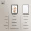 «Parchment Petals Shadowbox Print», art floral élégant par Art Remedy-115125550-115125551