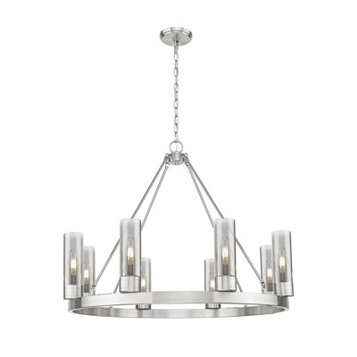 Jaiwan - Lustre 6 lumières avec abat-jour