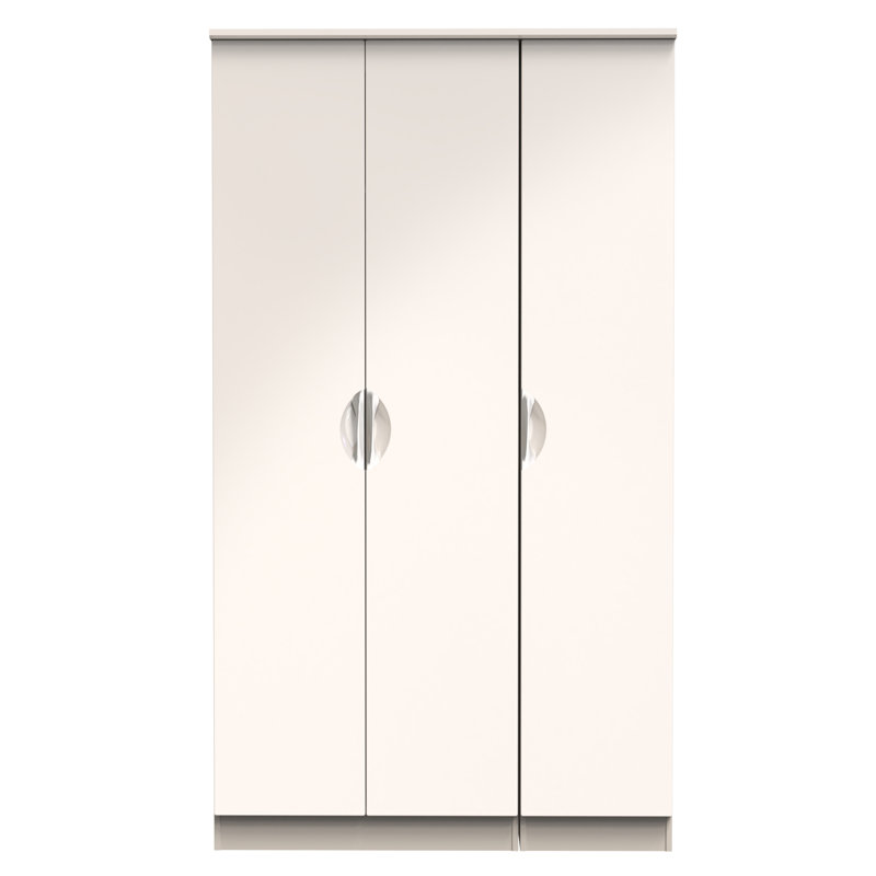 Bhodhini Manufactured Wood Wardrobe, Gloss/Kashmir
