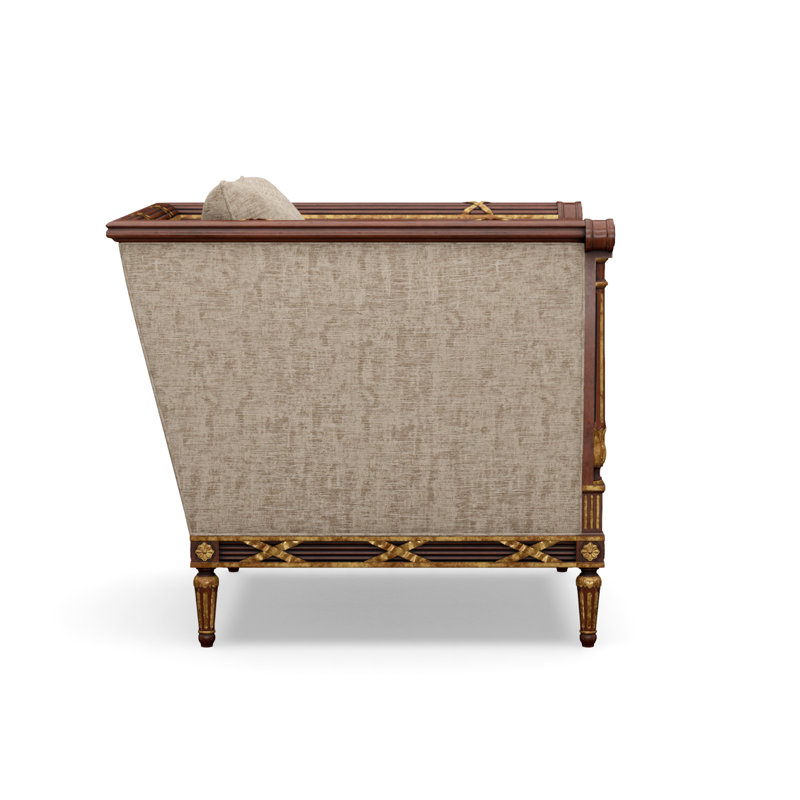 The Regent's Visit  Accent Chair, Churchill Driftwood (Performance fabric) 6137-92
